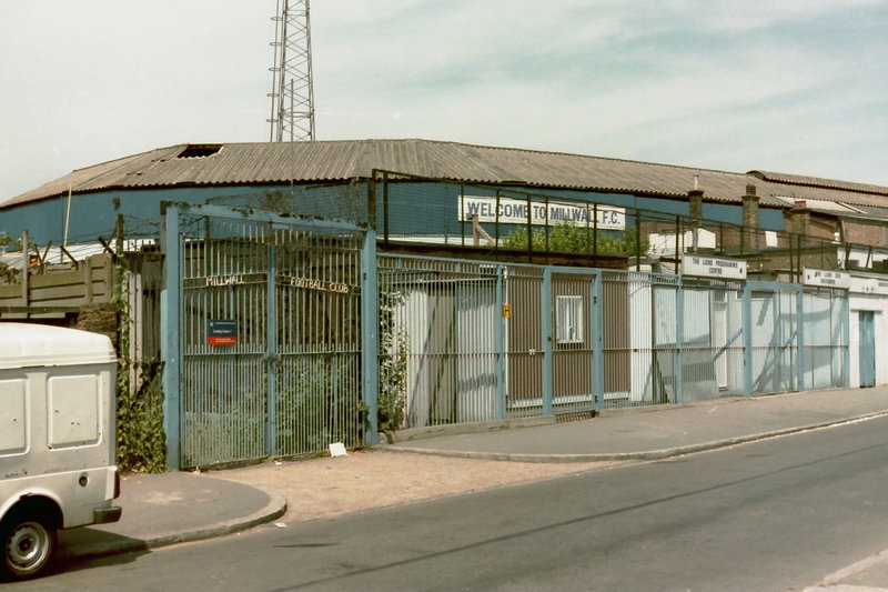 Alleyway sometimes used for Away Fans Entrance